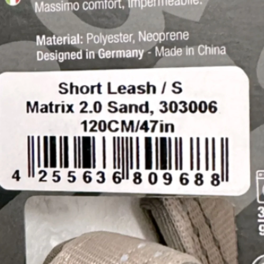 Max & Molly‎ Leash (S) Matrix 2.0 Sand & GOTCHA! Smart ID Collar (XS)